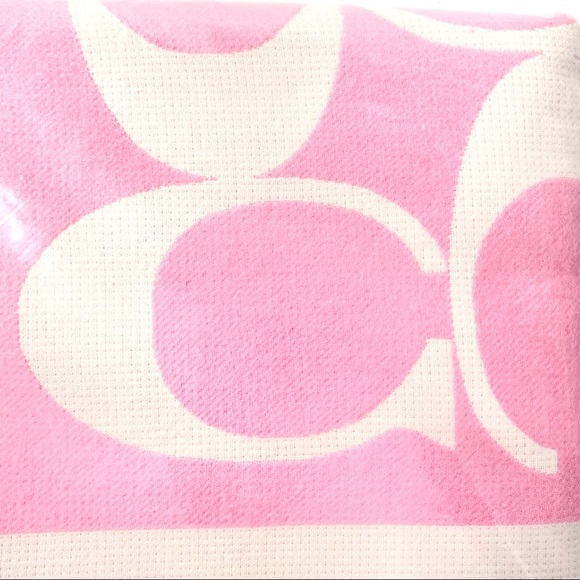 Coach Scarf 72”x22” Signature Logo #677 - Picture 5 of 9